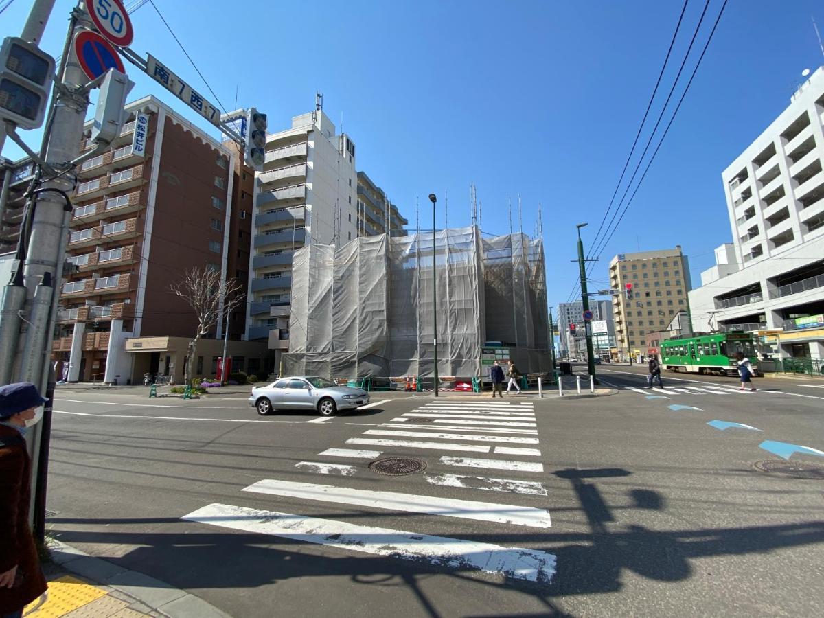 M88303スーペリアルーム最大7名 東本願寺駅前 すすきのエリア 観光食事好立地 Sapporo Exterior foto